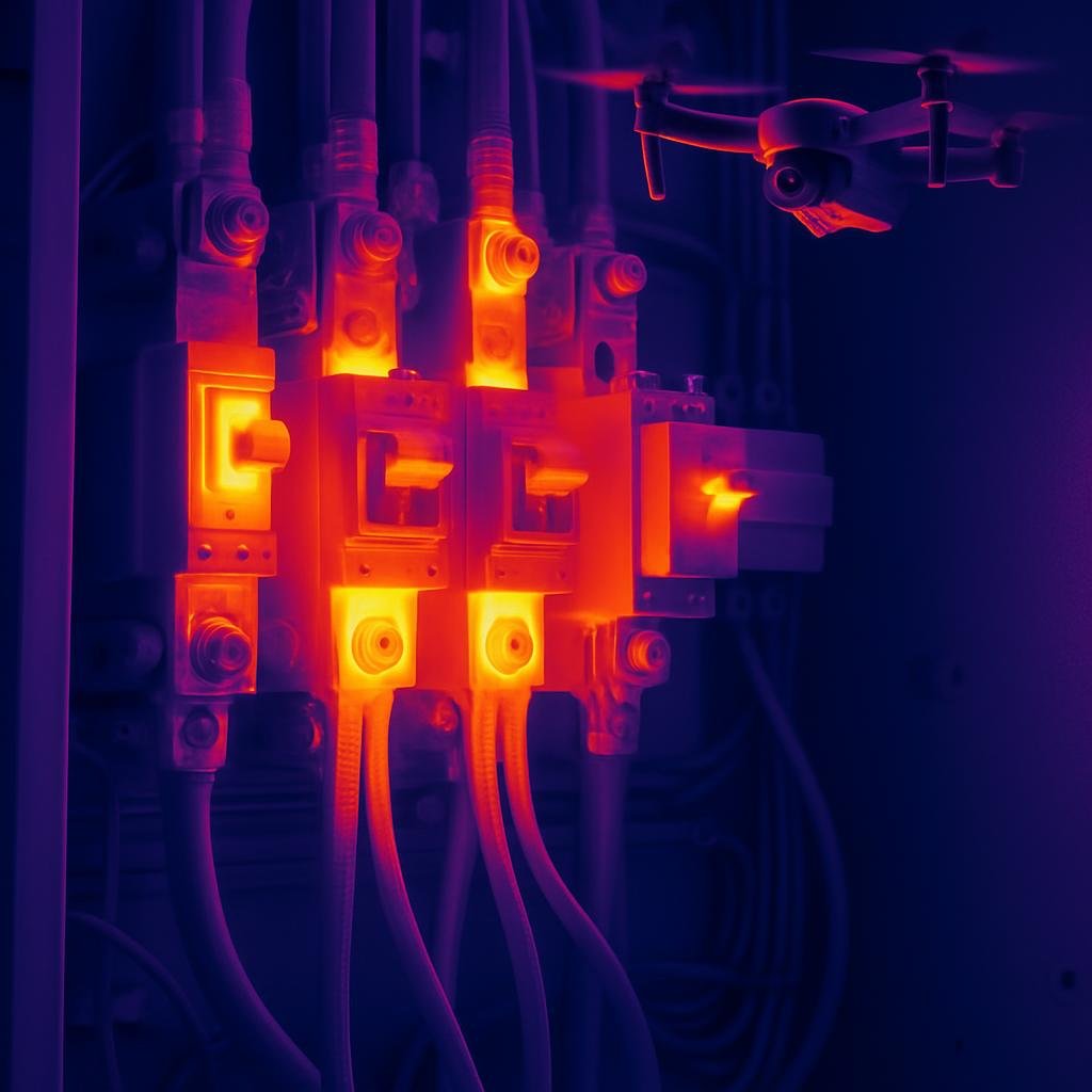 Inspeção termográfica em instalações elétricas